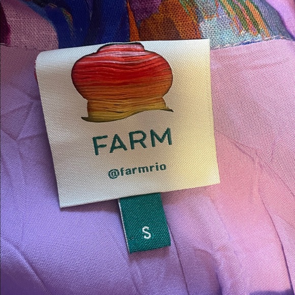 FARM Rio Multicolor V-Neck Dress - Picture 6 of 10